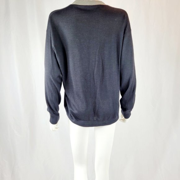 Brunello Cucinelli Women Cashmere Black Sweater - Picture 2 of 8